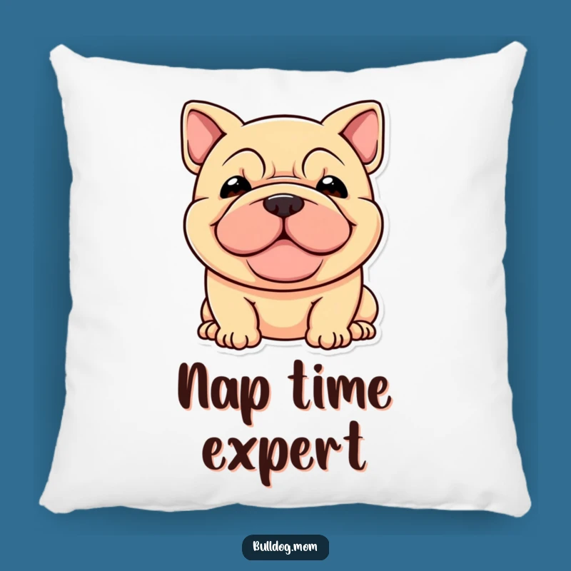 Funny Stocky Dog Pillow: Cozy Wrinkled Face Cushion Gift